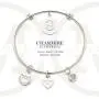 A True Friendship is a Journey Without an end Womens Charm Bangle Bracelet Jewelry Gifts