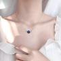 925 Sterling Silver Necklace Birthday Gift for Women DIY Birthstone Pearl Pendant Necklace Valentines Day for Mom Grandmother Daughter