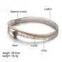 Multi-Layer Wrap Leather Bracelet Handmade Braided - with Magnetic Clasp Cuff Bangle Bracelet Jewelry for Women, Girl Gift Multi-Layer Wrap Leather Bracelet Handmade Braided - with Magnetic Clasp Cuff Bangle Bracelet Jewelry for Women, Girl Gift