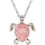 kelistom Sea Turtle Pendant Necklace for Women Men Girls Boys, Silver Plated Link Chain Animal Jewlery