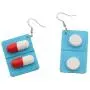 AKTAP Nurse Gift Capsule Pill Board Dangle Earrings for Women Girl Medicine Gift Jewelry for Medical Graduate Student AKTAP Nurse Gift Capsule Pill Board Dangle Earrings for Women Girl Medicine Gift Jewelry for Medical Graduate Student