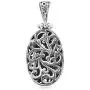 925 Sterling Silver Dragonfly Chain Pendant Necklace for Women Fashion Dainty Chunky Minimalist luxury Women Jewelry 6.8