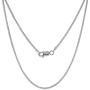 Sterling Silver Spiga Wheat Chain Necklaces & Bracelets Nickel Free Italy, 7-30 inch