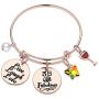 Birthday Gifts for Women Girls Bracelet, Stainless Steel Butterfly Birthday Charm Bracelets for Women Girls 10th 20th 30th 40th 50th 60th 70th 80th 90th Birthday Gift for Daughter Sister Friend Girls