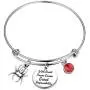 KUIYAI with Great Power Comes Great Responsibility Bracelet with Spider Charm Spiderman Quote Bangle Marvel Movie Gift Inspiration Jewelry