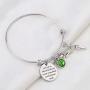 KUIYAI Let’s Go to Neverland and Never Come Back Until Forever Ends Bracelet Peter Pan Inspired Gift Neverland Gift Movie Quote Jewelry