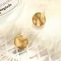 LittleB Vintage Earrings Geometric Circular Studs Earring for Women and Girls.