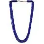 Sansar India Multistrand Beaded Long Indian Necklace Jewelry for Girls and Women