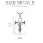 YAFEINI Sterling Silver Ankh Necklace Eye of Horus Cross Necklace Ancient Egyptian Symbol of Protection Jewelry Gifts for Men Women YAFEINI Sterling Silver Ankh Necklace Eye of Horus Cross Necklace Ancient Egyptian Symbol of Protection Jewelry Gifts for Men Women