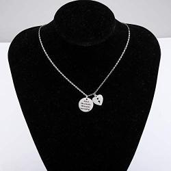 AKTAP Semicolon Necklace Mental Health Awareness Inspirational Jewelry Life is Like a Movies Write Your Own Ending Depression Anxiety Necklace Gift for Her