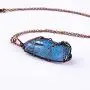 Bivei Tree of Life Copper Wire Wrapped Natural Quartz Necklace Reiki Healing Crystal Point Chakra Pendant Jewelry Gift for Women Bivei Tree of Life Copper Wire Wrapped Natural Quartz Necklace Reiki Healing Crystal Point Chakra Pendant Jewelry Gift for Women