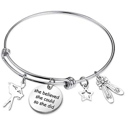 SIDIMELO Infinity Collection Sister Charm Bangle Bracelet Perfect Jewelry Gifts for Sister