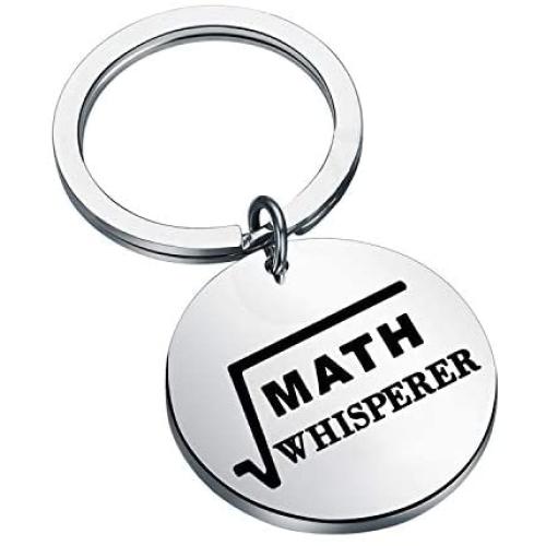 PENQI Mathematical Formula Keychain Gift Math Lovers Jewelry Math Whisperer Keychain Math Jewelry Math Lovers Jewelry Math Teacher Appreciation Gift