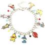 Universe of Fandoms Anime cartoon pooh Charm Bracelet Gifts for Women