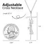 JSJOY Cross Necklace for Women Religious Mens Cross Necklace Chain Faith Cross Pendant Necklace JSJOY Cross Necklace for Women Religious Mens Cross Necklace Chain Faith Cross Pendant Necklace