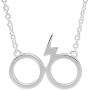 Harry Potter Jewelry, Silver Plated Necklace