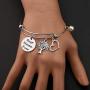 MAOFAED Meme Gift Bracelet Gift for Meme Best Meme Ever Grandma Expandable Wire Bangle Bracelet Grandma Gift