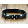 VNOX Free Custom Engraving-Unisex 2 Tone Brushed Stainless Steel Emergency Medical Alert ID Adjustable Bracelet Wristband