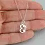 FashionJunkie4Life Sterling Silver Number 13 Charm Necklace, Thirteen 13th Birthday Anniversary Sports Team Milestone