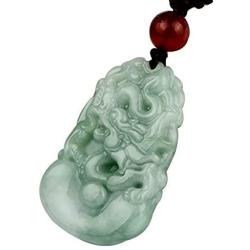 Nanamap 12 Chinese Traditional Zodiac Green Jade Pendant/Lucky Necklaces/