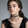 Outee 30 Pcs Choker Set Black Chokers Necklaces for Women Velvet Chokers Necklaces for Teen Girls Henna Tattoo Choker Ribbon