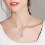 Distance Mother Daughter Necklace S925 Sterling Silver Heart Necklace for Daughter Mom Double Heart Necklaces Jewelry Gifts for Mom Daughter Wife Girls
