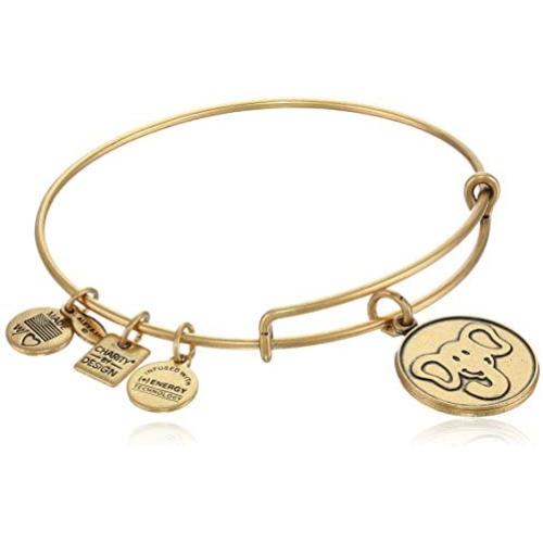 Alex and Ani ''Charity By Design'' The Elephant Expandable Wire Bangle Bracelet, 7.75''