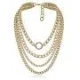 Fuqimanman2020 Gold Punk Layered Chunky Chain Necklace Lightweight Multilayer Statement Collar Necklace for Women Girls Jewelry Fuqimanman2020 Gold Punk Layered Chunky Chain Necklace Lightweight Multilayer Statement Collar Necklace for Women Girls Jewelry