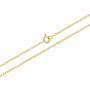 In Season Jewelry 18k Gold Plated Small Jesus Crucifix Cross Pendant Catholic Necklace 16''