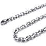 CICI Jewelry Stainless Steel Phoenix Bird Firebird Pendant Biker Mens Necklace, 24 inch Chain
