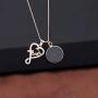KUIYAI Mustard Seed Necklace Faith Love Heart Pendant Necklace Faith Charm with Mustard Seed Religious Jewelry Inspirational Christian Gift