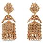 Tarinika Dhvani Gold-Plated Indian Cubic Zirconia Dangle Drop Earrings