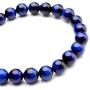 Jovivi 8MM Birthstone Gemstones Healing Power Crystal Macrame Adjustable Beaded Bracelet, Unisex