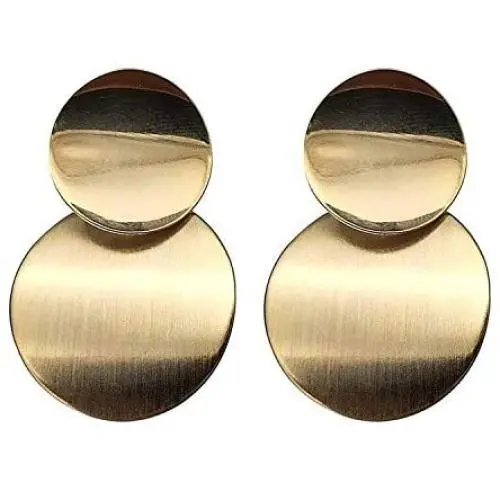 Water Drop Pattern Tassels Ethnic Style Dangle Stud Earrings Unique Gift for Women Girls