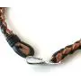 FORGIVEN JEWELRY Braided Leather Cross Bracelet