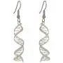 Boutique Academia DNA Earrings - Science Jewelry Gift - Anatomically Correct DNA Spirals with Major & Minor Grooves and Base Pairing