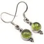 SilverStarJewel Authentic Peridot August Birthstone Earrings 2.6 Grams 925 Sterling Silver SilverStarJewel Authentic Peridot August Birthstone Earrings 2.6 Grams 925 Sterling Silver