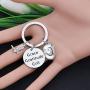 CYTING Cowboy Cowgirl Keychain Grace Gratitude Grit Southern Country Inspired Cow Jewelry Inspirational Western Gift for Cowboy Cowgirl Gift
