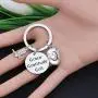 CYTING Cowboy Cowgirl Keychain Grace Gratitude Grit Southern Country Inspired Cow Jewelry Inspirational Western Gift for Cowboy Cowgirl Gift