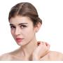 FIBO STEEL 12 Pairs CZ Stud Earrings for Women Birthstone Piercing Earring for Tragus Cartilage 3-8MM