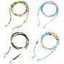 4PCS Bead Mask Lanyard Colorful Beaded Mask Holder Beaded Chain Strap Eyeglass Chains Mask Clamp Beaded Mask Holder Necklace Anti-Lost Mask Leash for Women Men Jewelry-A 4PCS Bead Mask Lanyard Colorful Beaded Mask Holder Beaded Chain Strap Eyeglass Chains Mask Clamp Beaded Mask Holder Necklace Anti-Lost Mask Leash for Women Men Jewelry-A