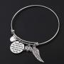 HOLLP Teacher Bracelet Teacher Appreciation Gift Thank You for Taking Me Under Your Wing and Helping Me Fly Gift