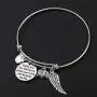 HOLLP Teacher Bracelet Teacher Appreciation Gift Thank You for Taking Me Under Your Wing and Helping Me Fly Gift