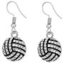 Winssi Womens Basketball Dangle Earrings Rhinestone Basketball Earrings Sport Jewelry Gift Idea