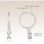 925 Sterling Silver CZ Cubic Zirconia Cartilage Huggie Charm Earring, Round Hoop Dangle Earrings Dainty Fine Jewelry Gifts for Women 925 Sterling Silver CZ Cubic Zirconia Cartilage Huggie Charm Earring, Round Hoop Dangle Earrings Dainty Fine Jewelry Gifts for Women