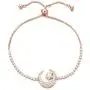 Yushitong Moon and Star Expandable Brass with Sparkling Cubic Zirconia Adjustable Bracelet for Women and Girls Yushitong Moon and Star Expandable Brass with Sparkling Cubic Zirconia Adjustable Bracelet for Women and Girls