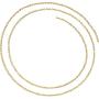 The Mens Jewelry Store (Unisex Jewelry) 1.5mm 14k Yellow Gold Filled Solid Cable Chain