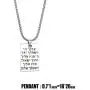 VASSAGO Hebrew Aaronic Blessing Necklace Messianic Jewish Yeshua Pendant Jewelry