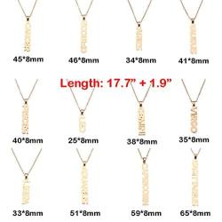 Nanafast Zodiac Necklace Stainless Steel Zodiac Sign Letter Pendant Necklace Adjustable Constellation Horoscope Necklace for Women Girls Christmas Birthday Gifts