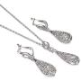 Yoursfs 18KGP Necklace Dangle Earrings Vintage Jewelry Set